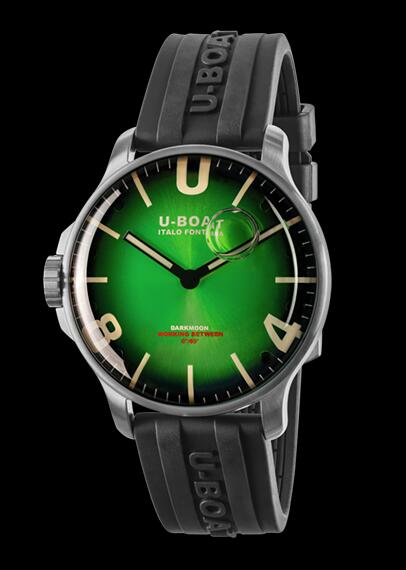 U-BOAT DARKMOON GREEN SS SOLEIL 8702 Replica Watch